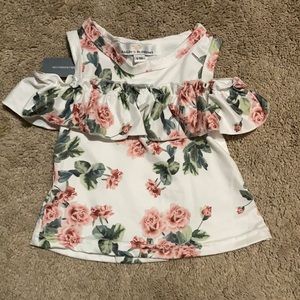 Baileys blossoms short sleeved top